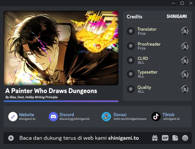 The Artist Who Paints Dungeon Chapter 13 - halaman 1