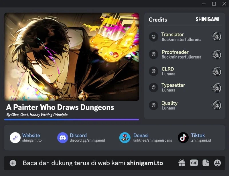 The Artist Who Paints Dungeon Chapter 14 - halaman 1