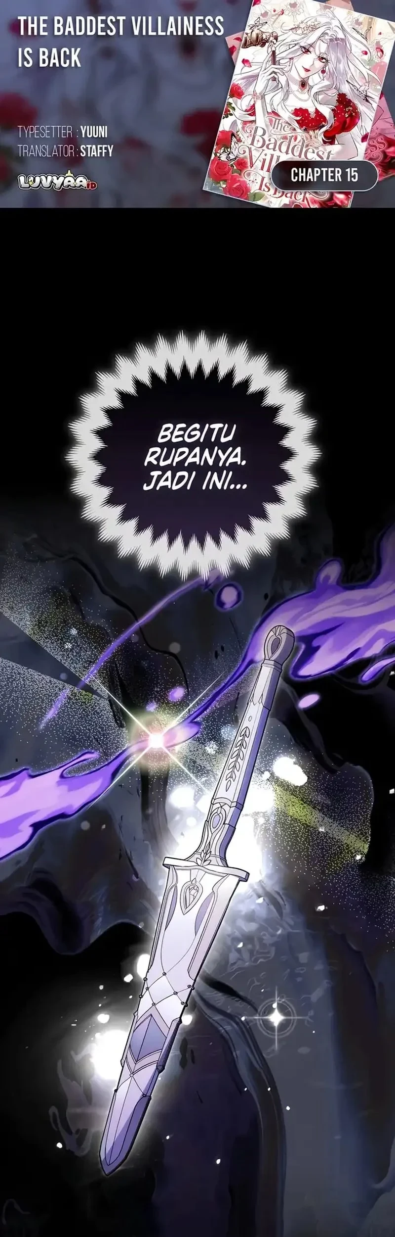 The Baddest Villainess Is Back Chapter 15 - halaman 1