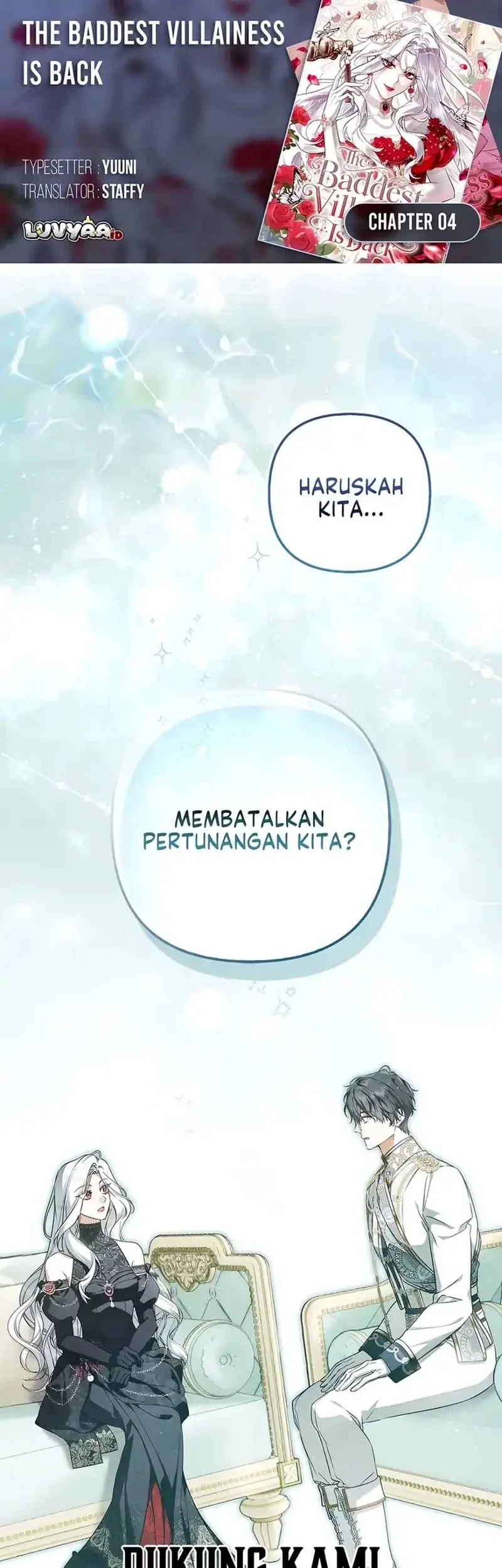 The Baddest Villainess Is Back Chapter 4 - halaman 1