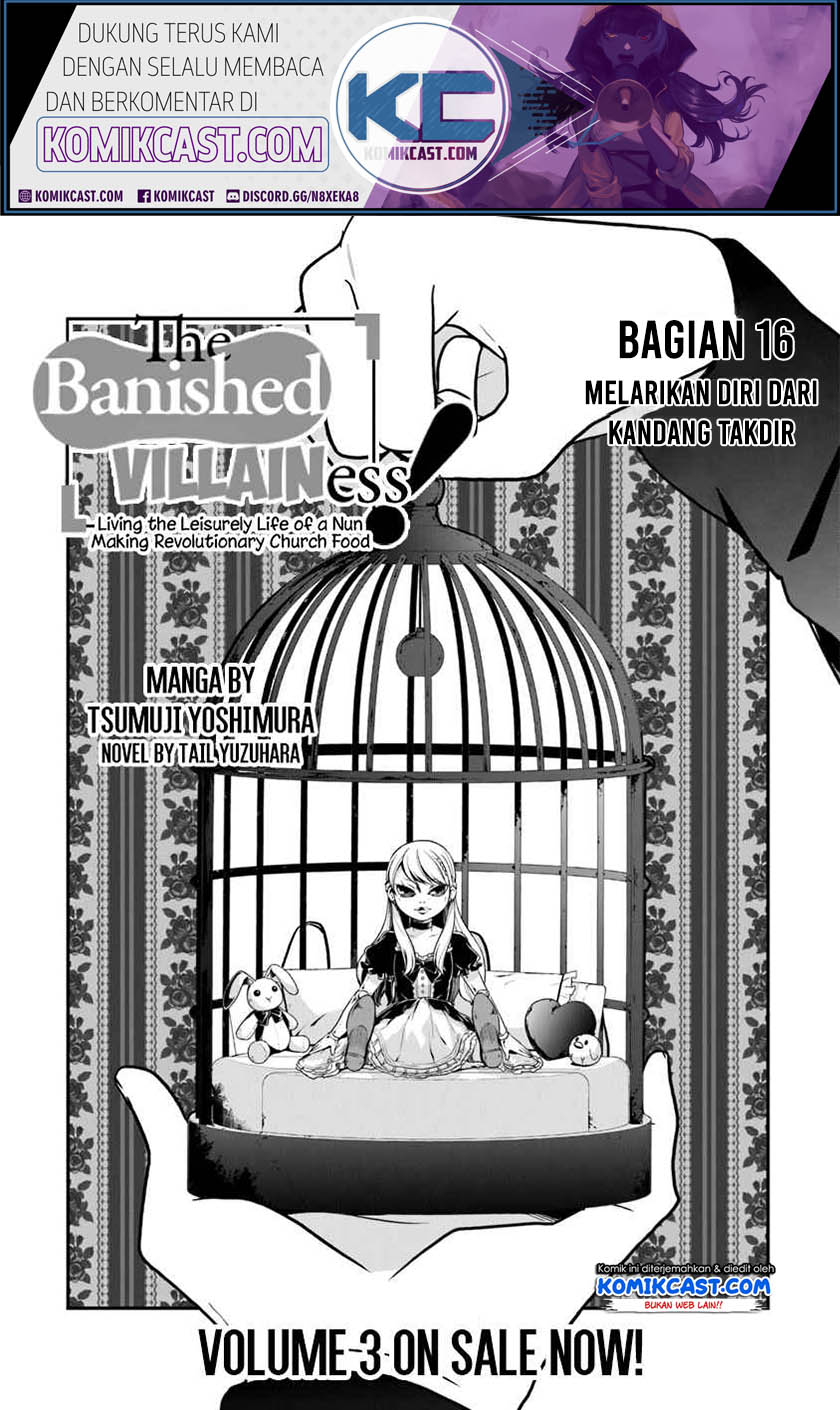 The Banished Villainess! Living the Leisurely Life of a Nun Making Revolutionary Church Food Chapter 16 - halaman 2