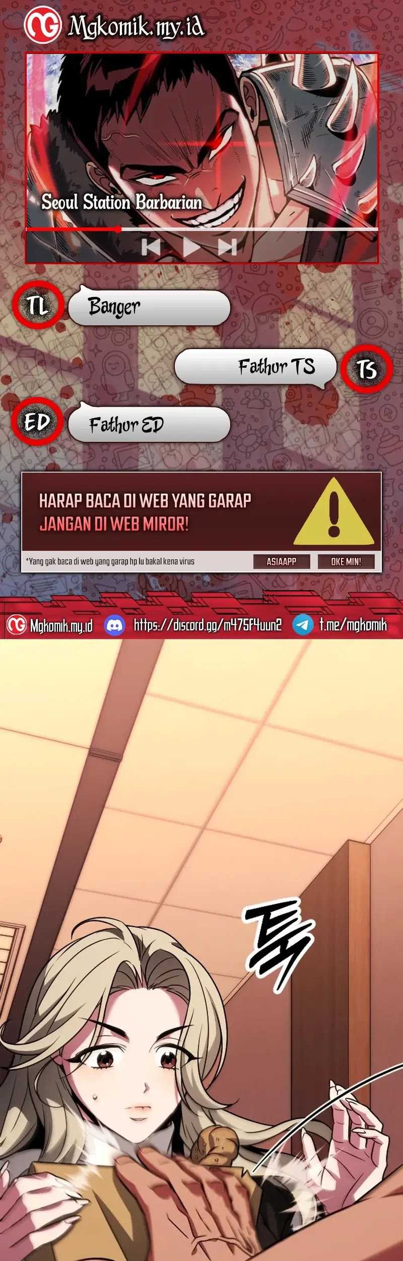 The Barbarian of Seoul Station Chapter 28 - halaman 1