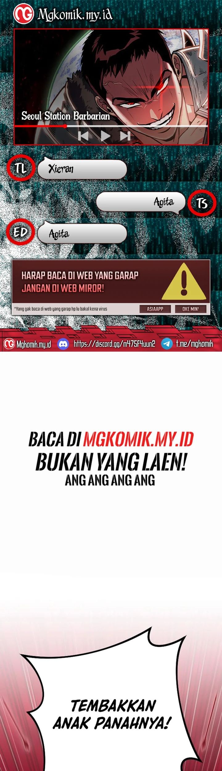 The Barbarian of Seoul Station Chapter 32 - halaman 1