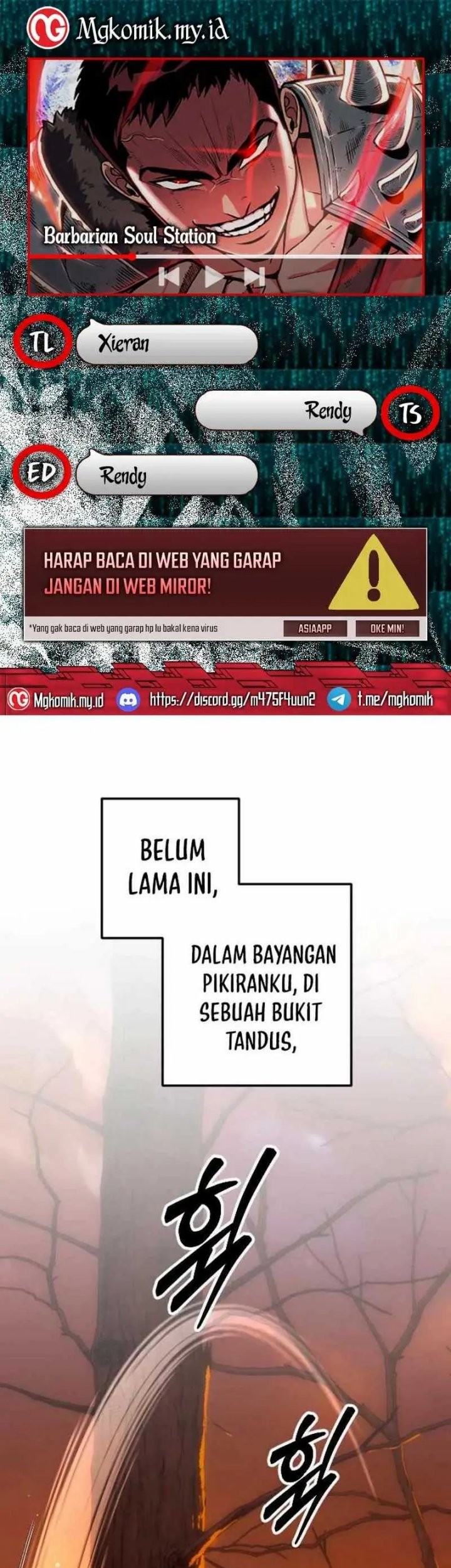 The Barbarian of Seoul Station Chapter 33 - halaman 1