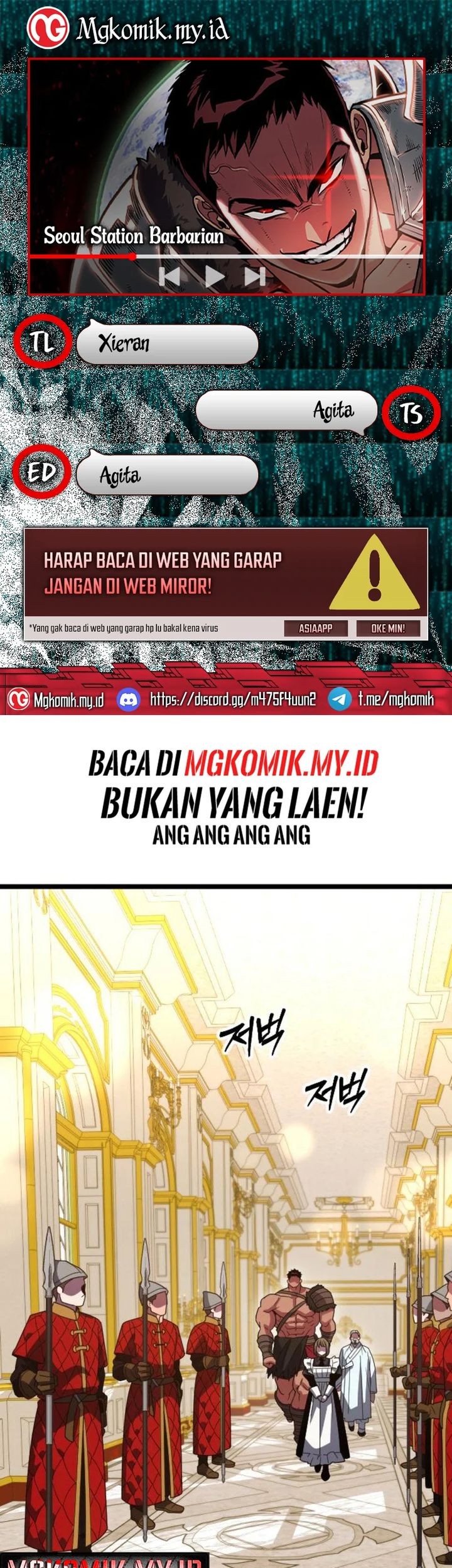 The Barbarian of Seoul Station Chapter 37 - halaman 1