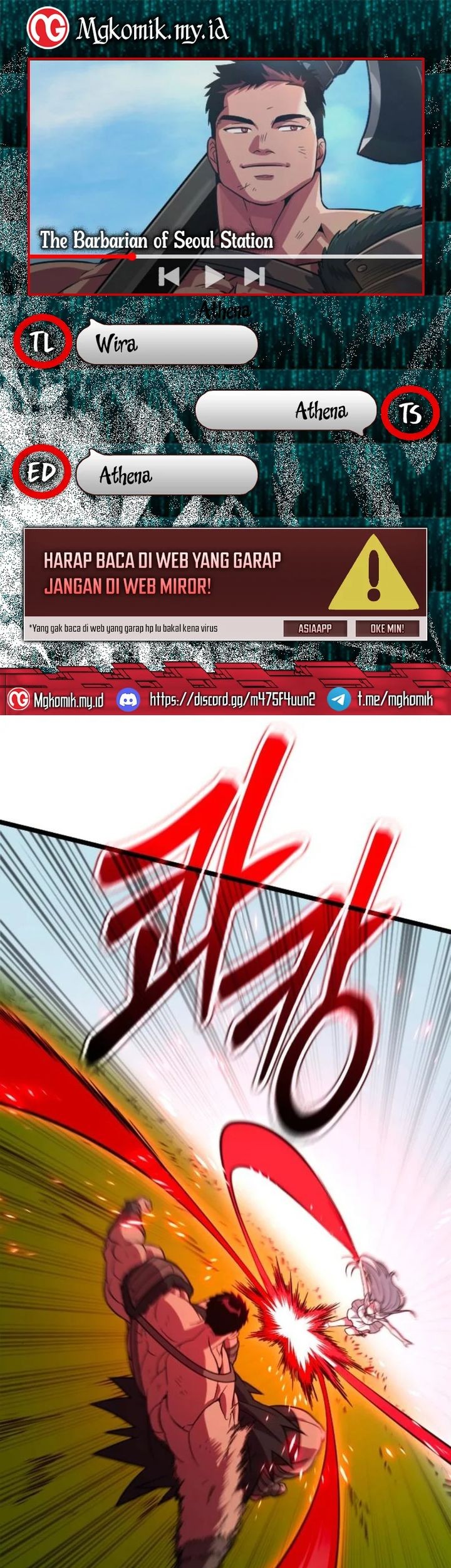 The Barbarian of Seoul Station Chapter 38 - halaman 1