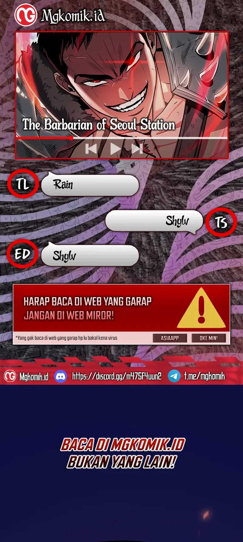The Barbarian of Seoul Station Chapter 4 - halaman 1