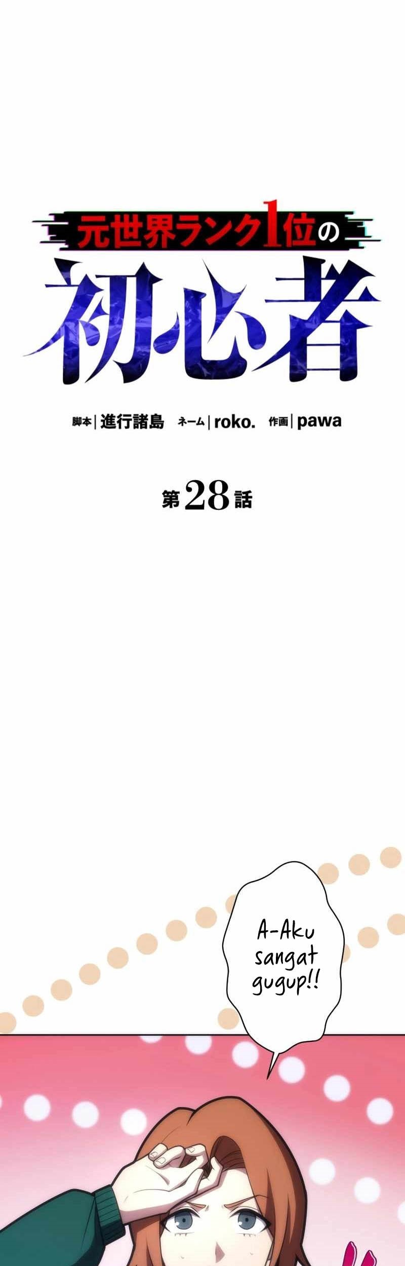 The Beginner, Formerly Ranked Number One in the World Chapter 28 - halaman 5