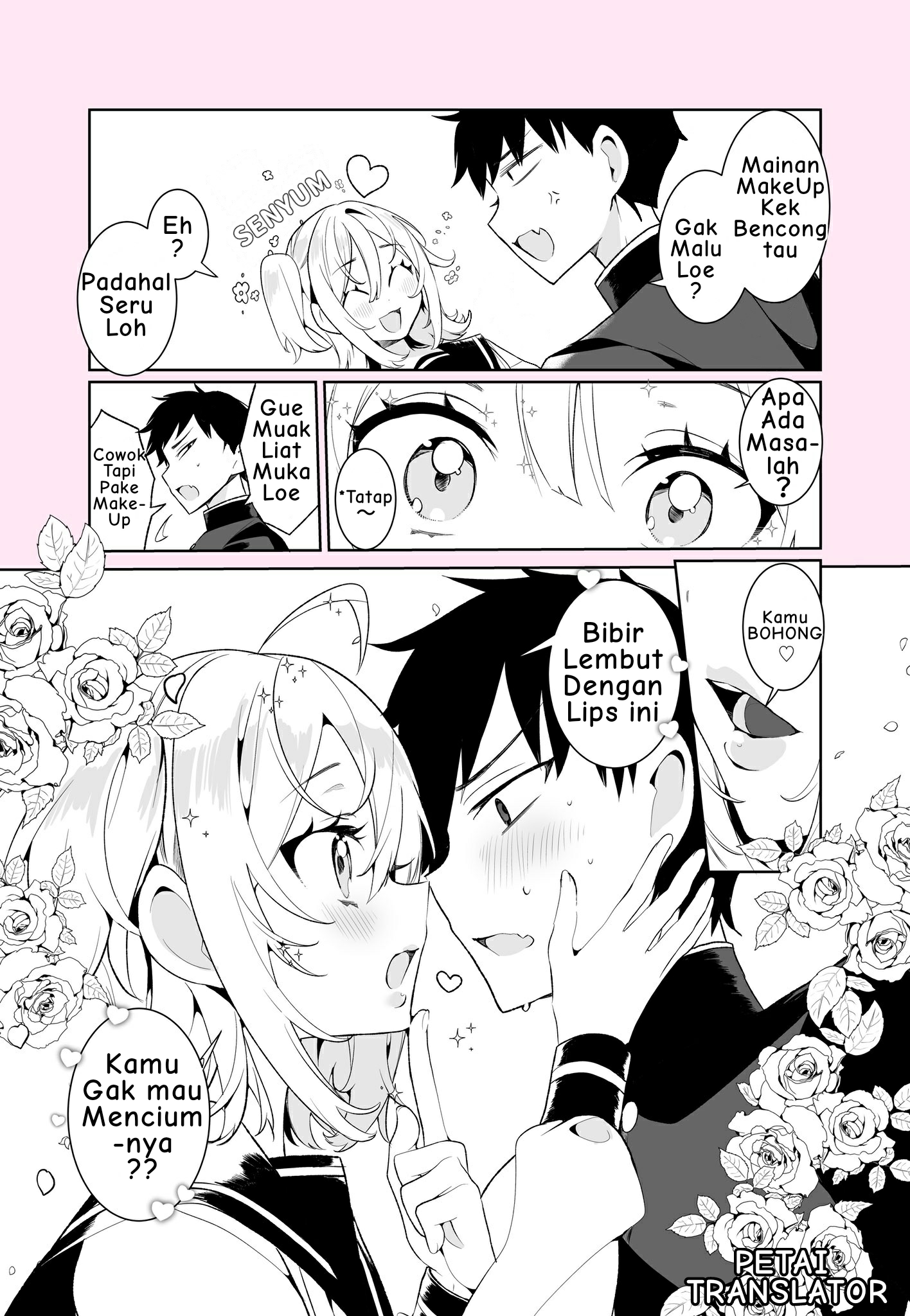The Beginning of a Battle With a Cross-Dressing Transfer Student! Chapter 1 - halaman 3