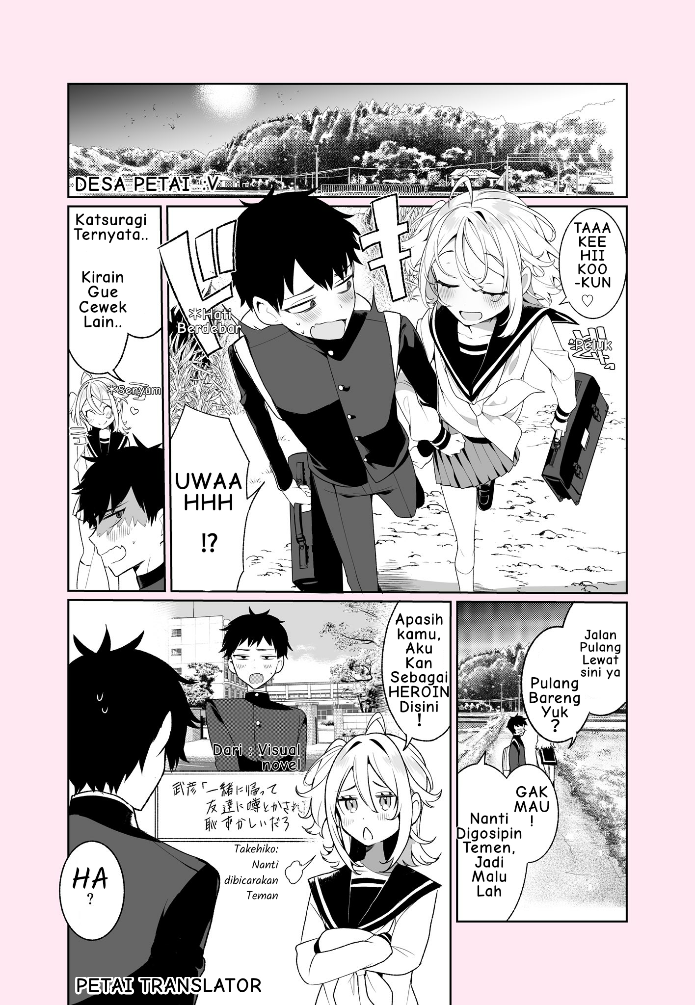 The Beginning of a Battle With a Cross-Dressing Transfer Student! Chapter 1 - halaman 5