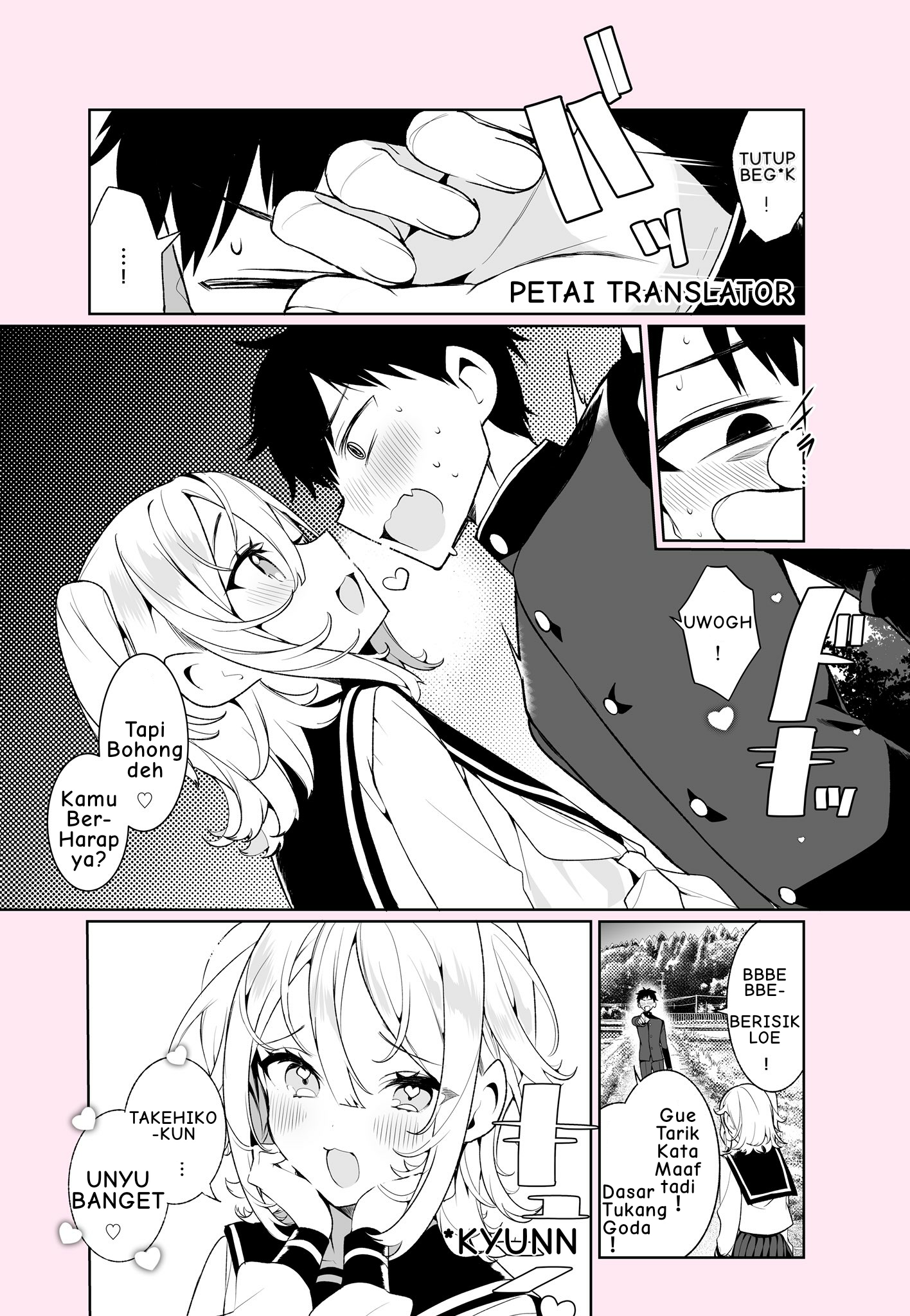 The Beginning of a Battle With a Cross-Dressing Transfer Student! Chapter 1 - halaman 8
