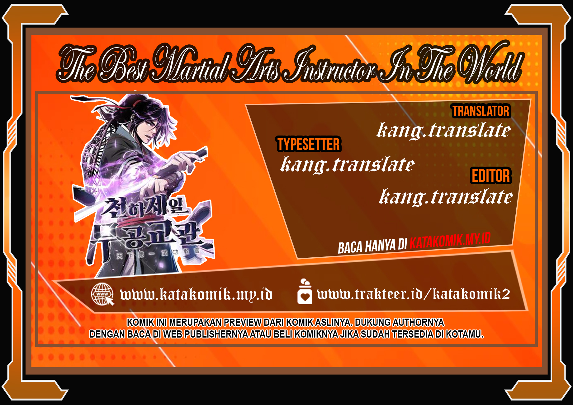 The Best Martial Arts Instructor In The World Chapter 36 - halaman 1