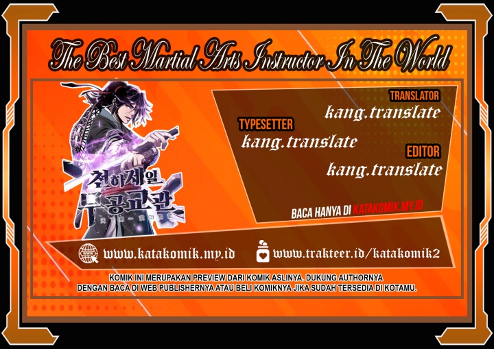 The Best Martial Arts Instructor In The World Chapter 45 - halaman 1