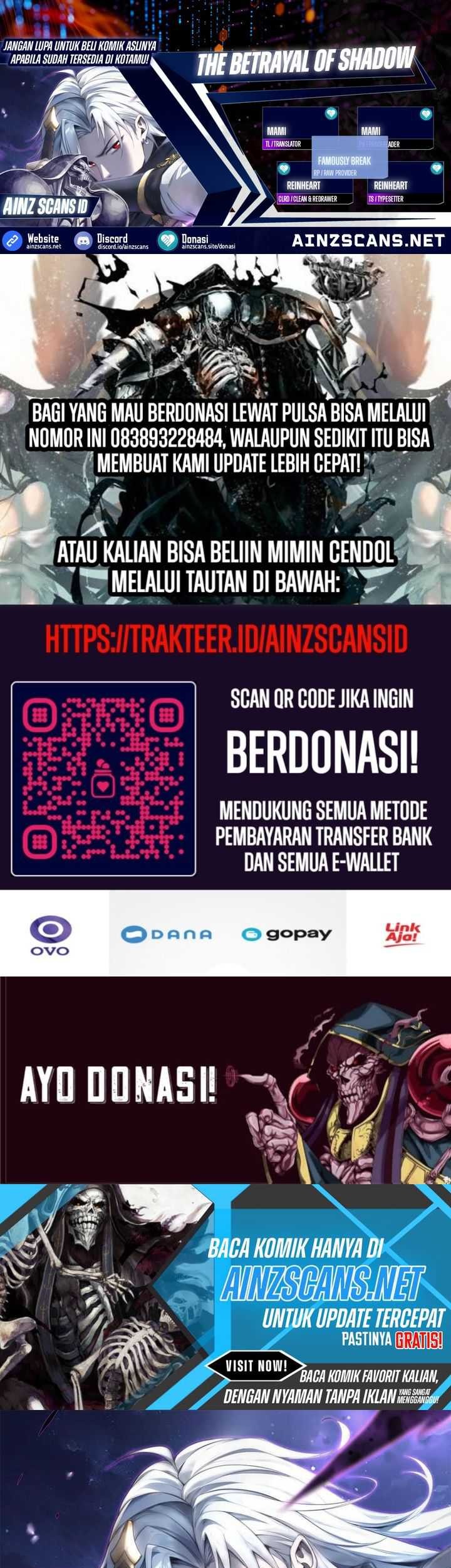 The Betrayal of Shadow Chapter 38 - halaman 1