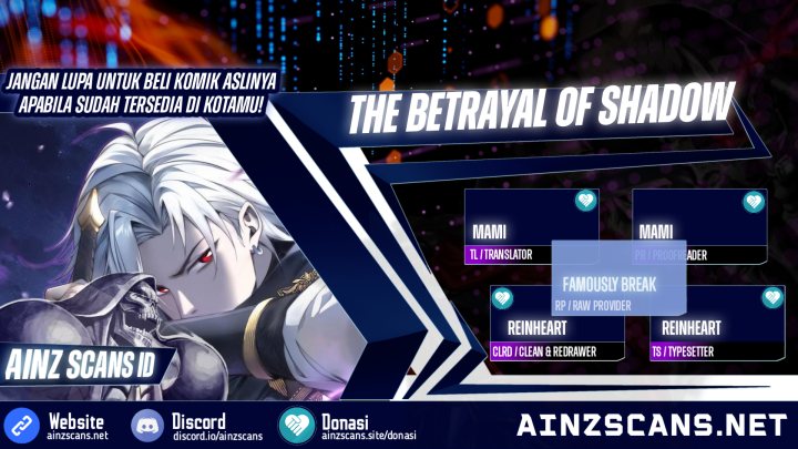 The Betrayal of Shadow Chapter 40 - halaman 1