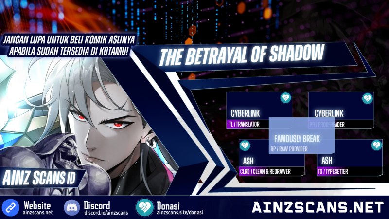 The Betrayal of Shadow Chapter 6 - halaman 1