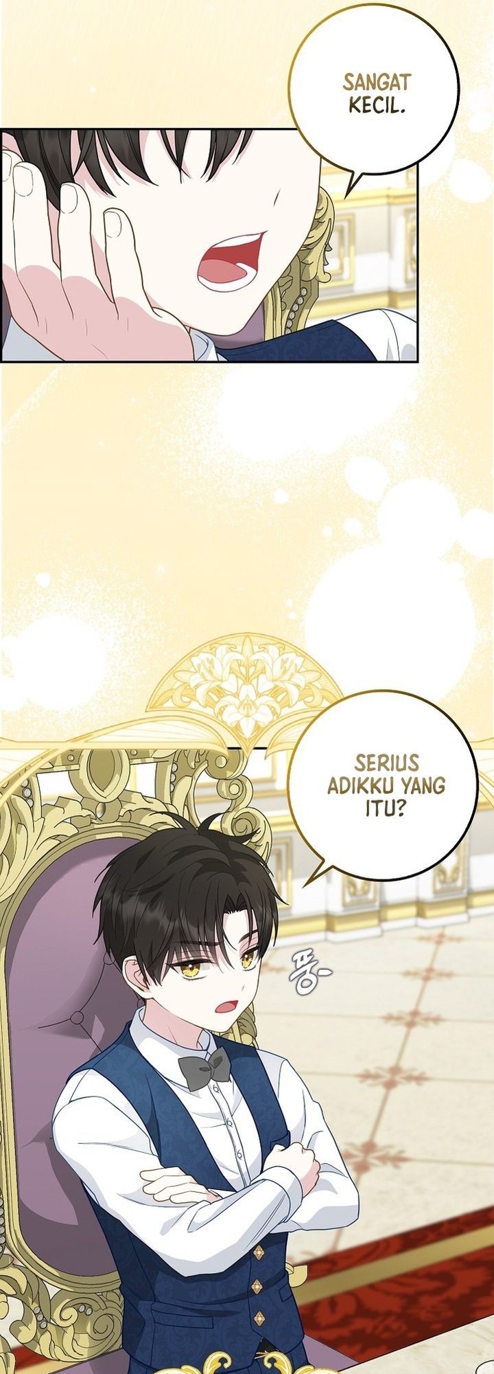 The Black Leopard Family's Snow Leopard Baby Chapter 10 - halaman 23