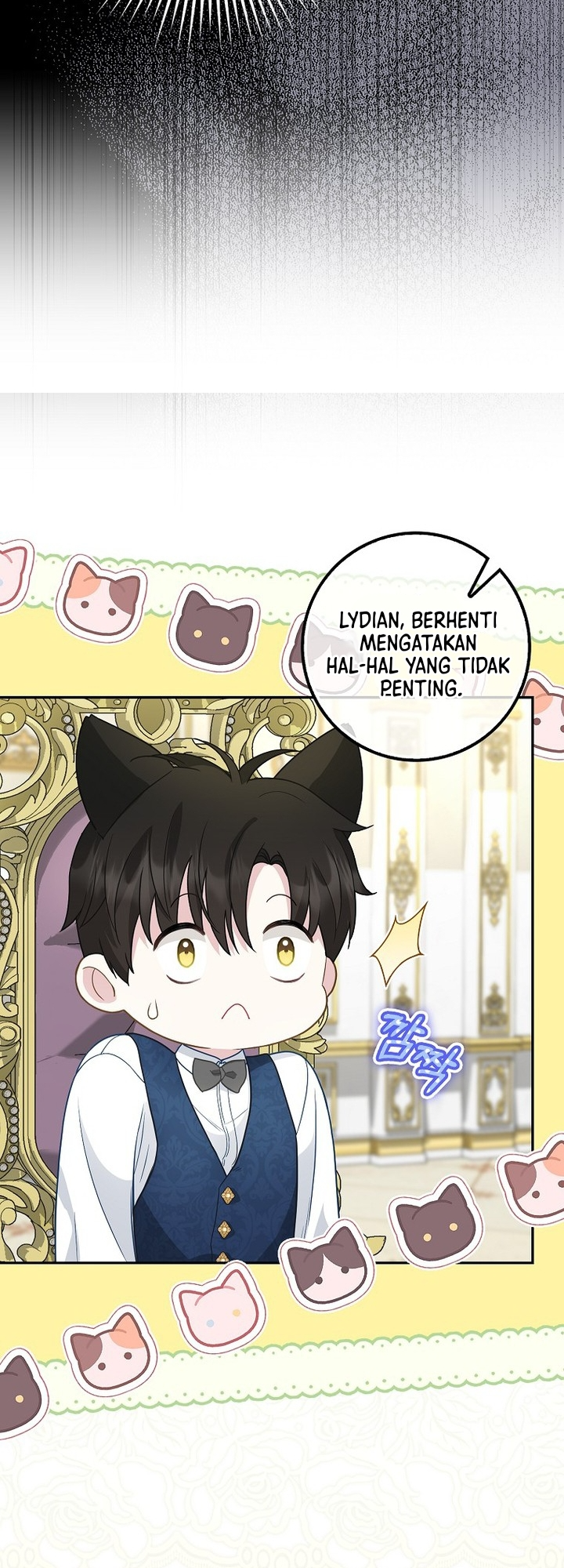 The Black Leopard Family's Snow Leopard Baby Chapter 10 - halaman 28