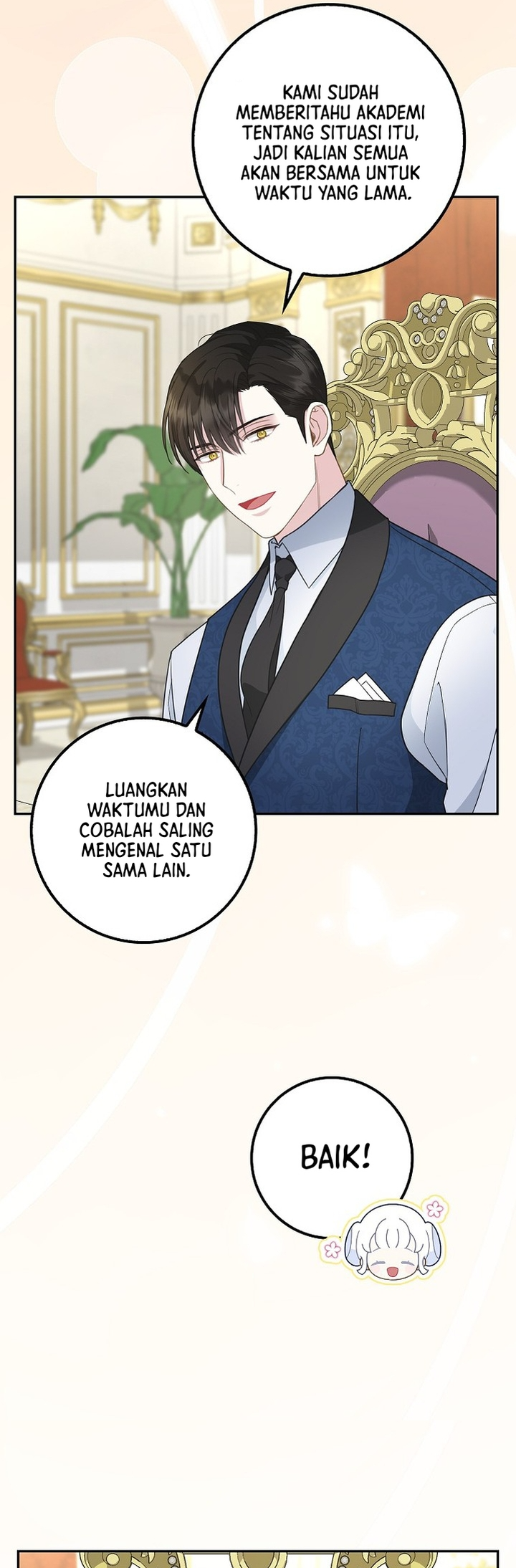 The Black Leopard Family's Snow Leopard Baby Chapter 10 - halaman 34