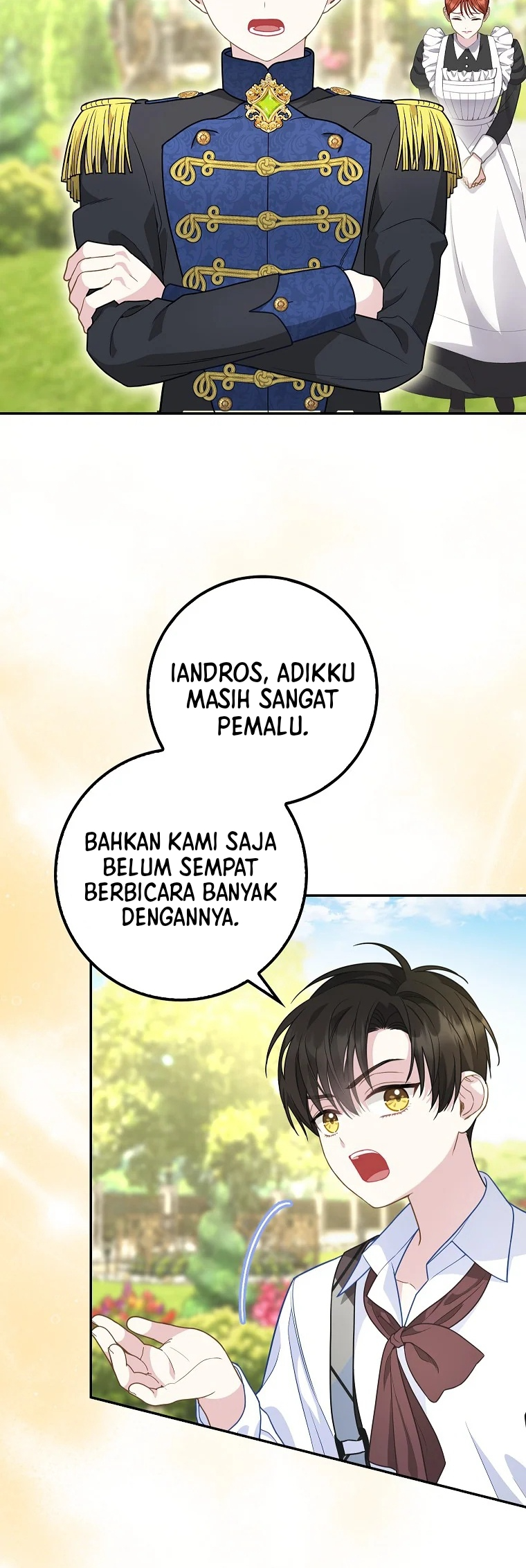 The Black Leopard Family's Snow Leopard Baby Chapter 11 - halaman 26