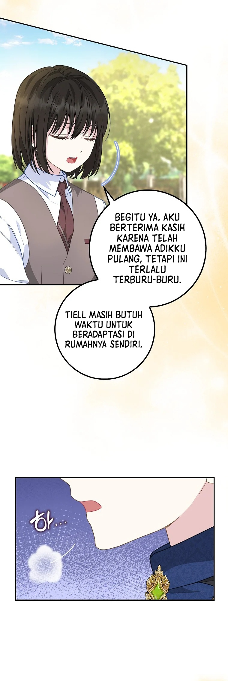 The Black Leopard Family's Snow Leopard Baby Chapter 11 - halaman 27