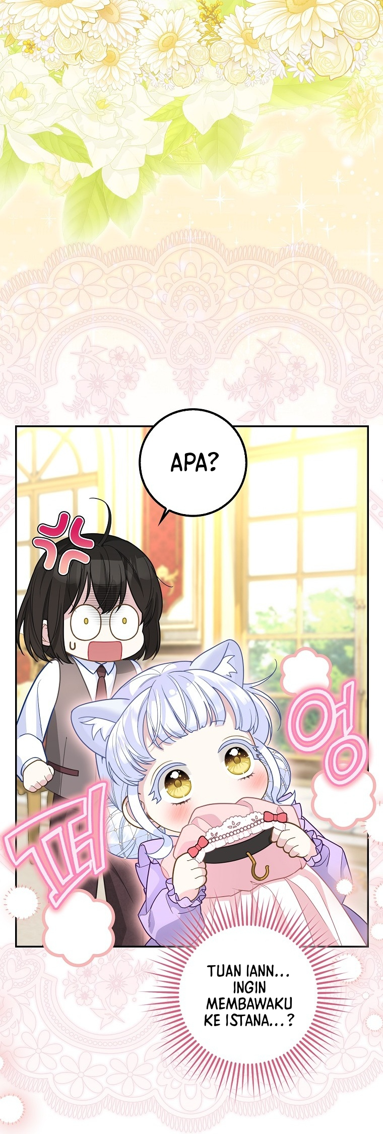 The Black Leopard Family's Snow Leopard Baby Chapter 12 - halaman 22