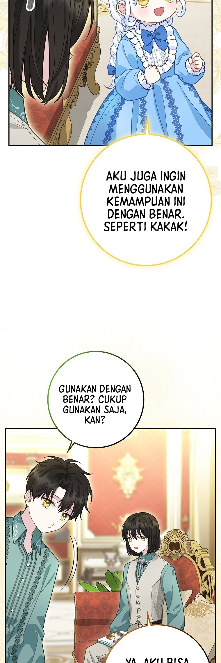 The Black Leopard Family's Snow Leopard Baby Chapter 13 - halaman 18