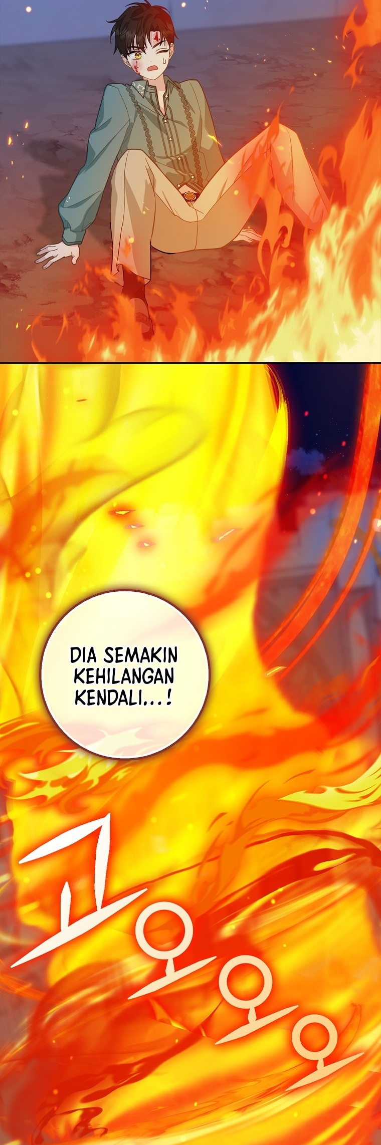 The Black Leopard Family's Snow Leopard Baby Chapter 14 - halaman 10