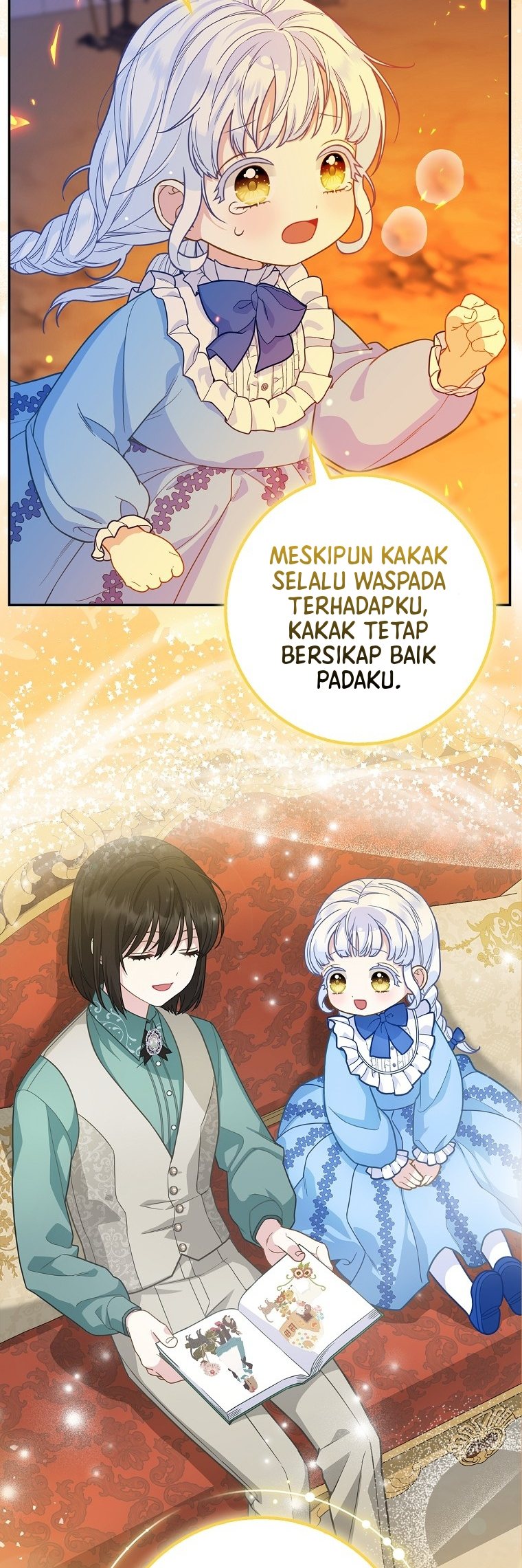 The Black Leopard Family's Snow Leopard Baby Chapter 14 - halaman 17