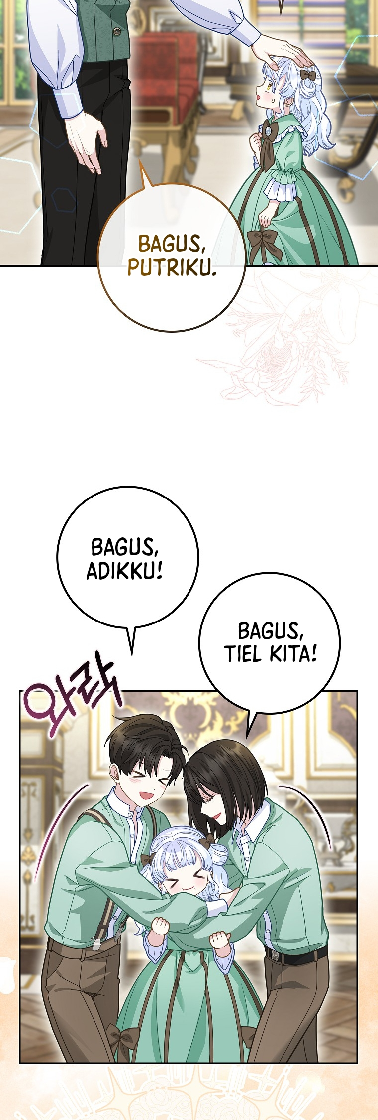 The Black Leopard Family's Snow Leopard Baby Chapter 19 - halaman 21