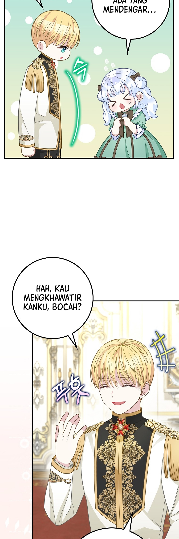 The Black Leopard Family's Snow Leopard Baby Chapter 19 - halaman 28
