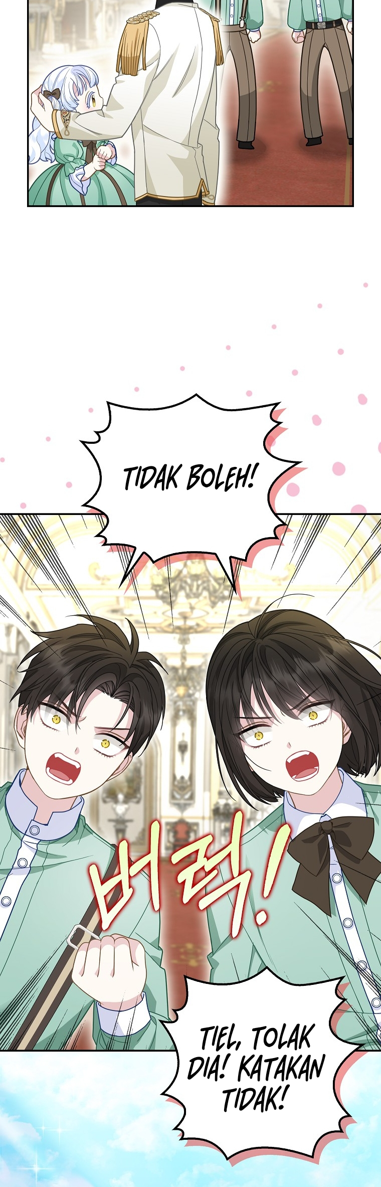 The Black Leopard Family's Snow Leopard Baby Chapter 19 - halaman 33