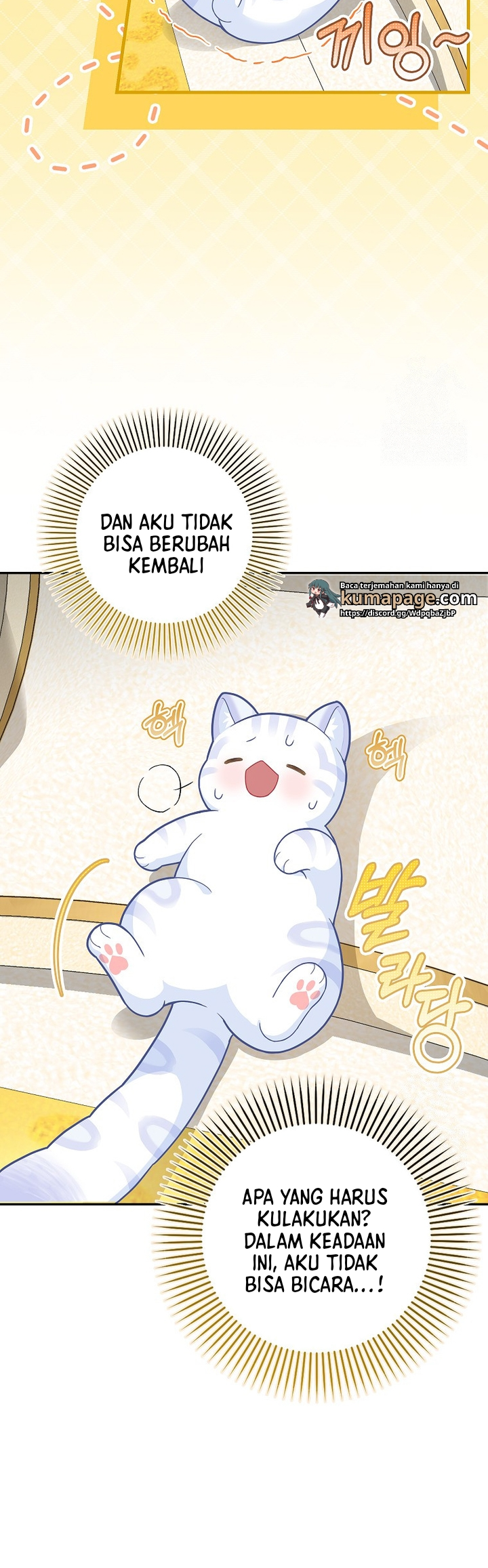 The Black Leopard Family's Snow Leopard Baby Chapter 21 - halaman 19