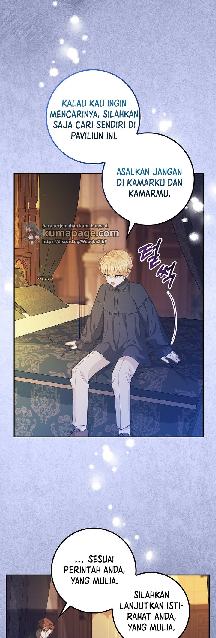 The Black Leopard Family's Snow Leopard Baby Chapter 3 - halaman 14