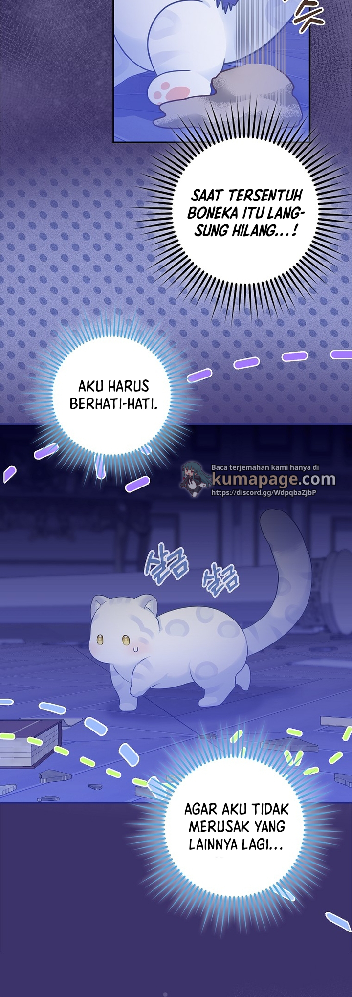 The Black Leopard Family's Snow Leopard Baby Chapter 3 - halaman 42