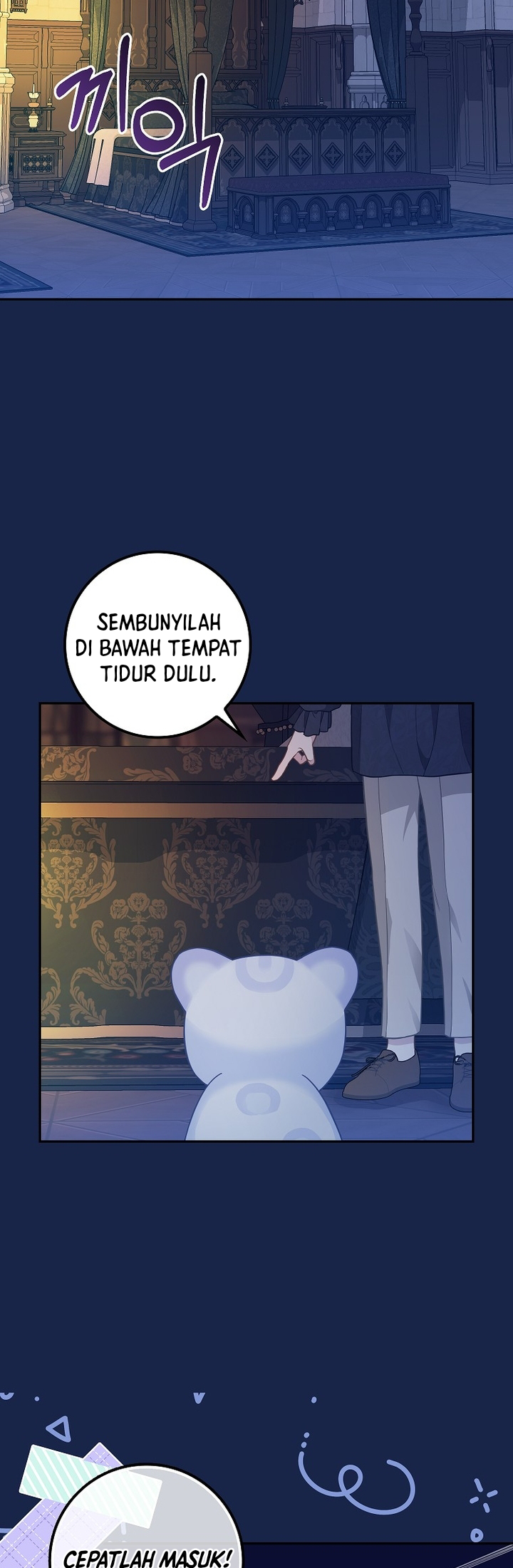 The Black Leopard Family's Snow Leopard Baby Chapter 3 - halaman 8