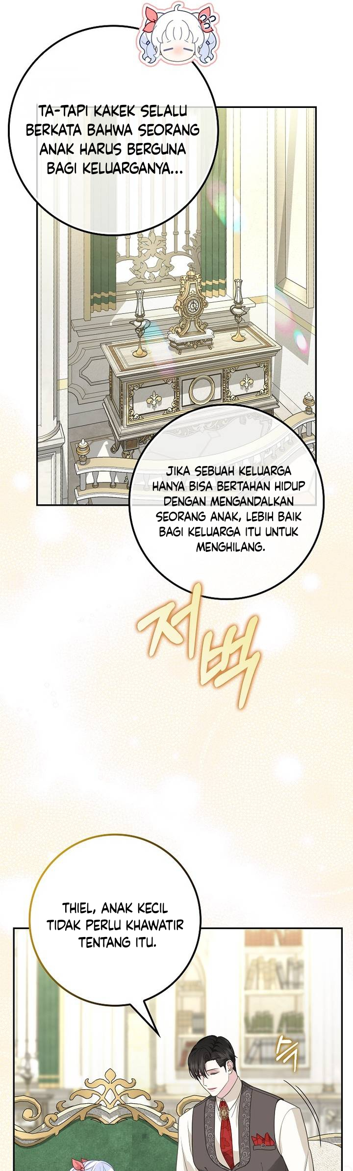 The Black Leopard Family's Snow Leopard Baby Chapter 8 - halaman 38