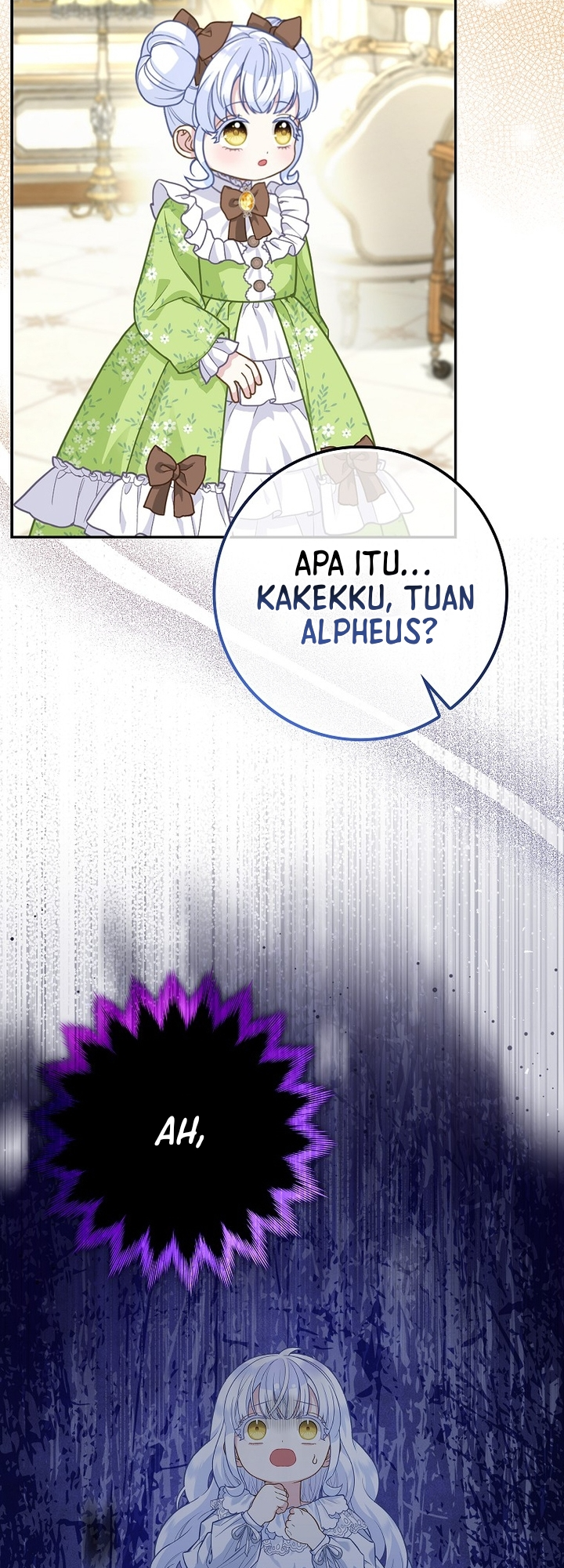 The Black Leopard Family's Snow Leopard Baby Chapter 9 - halaman 8