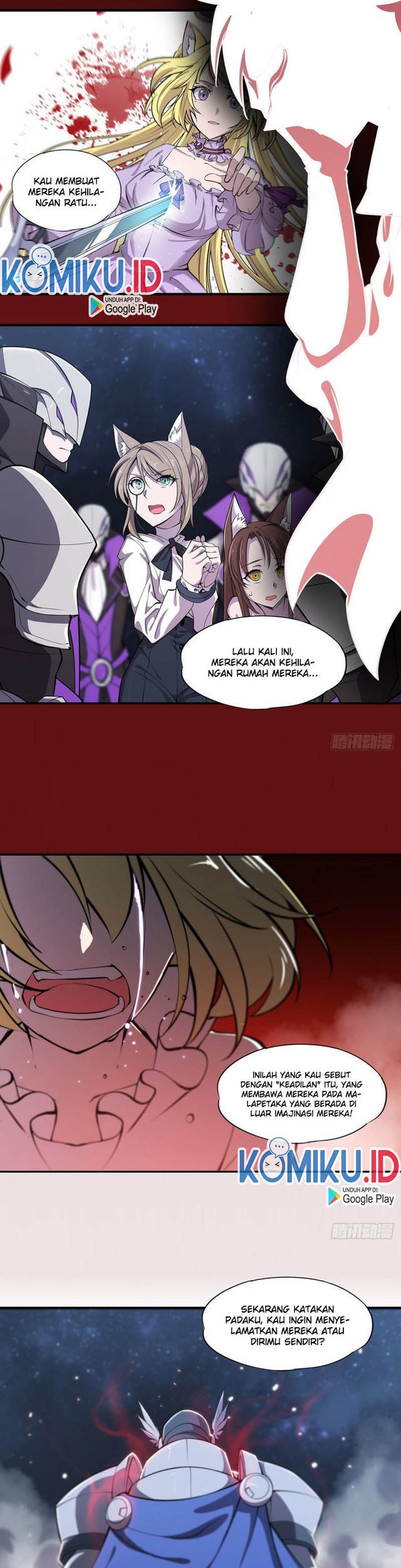 The Blood Princess And The Knight Chapter 130 - halaman 9