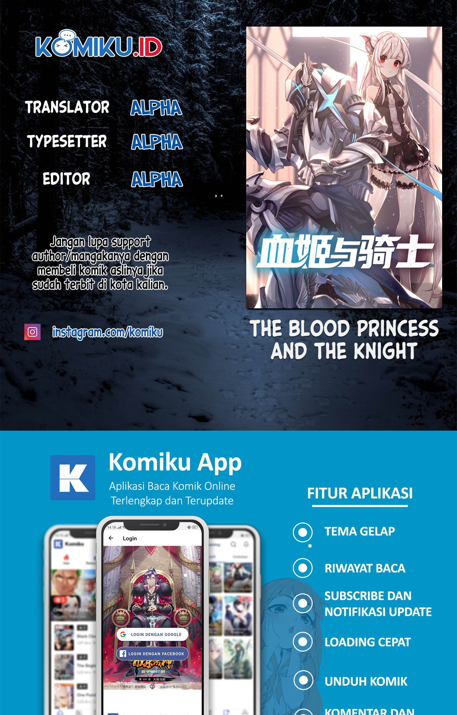 The Blood Princess And The Knight Chapter 137 - halaman 1