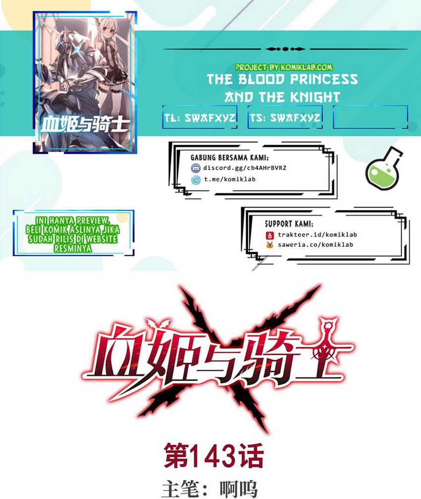 The Blood Princess And The Knight Chapter 143 - halaman 1