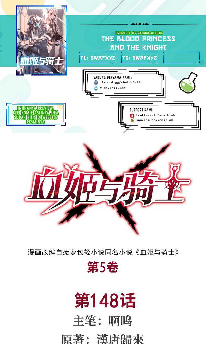 The Blood Princess And The Knight Chapter 148 - halaman 1