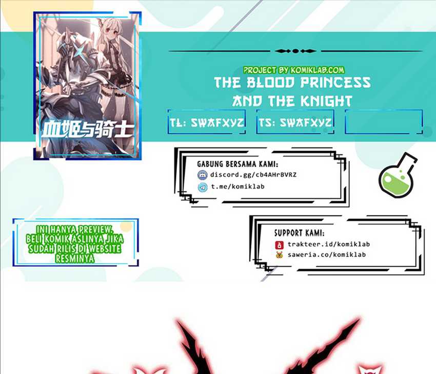The Blood Princess And The Knight Chapter 171 - halaman 1