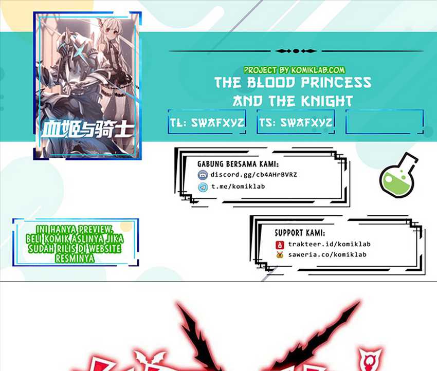 The Blood Princess And The Knight Chapter 173 - halaman 1