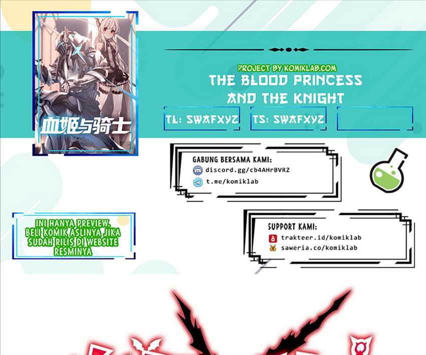 The Blood Princess And The Knight Chapter 175 - halaman 1