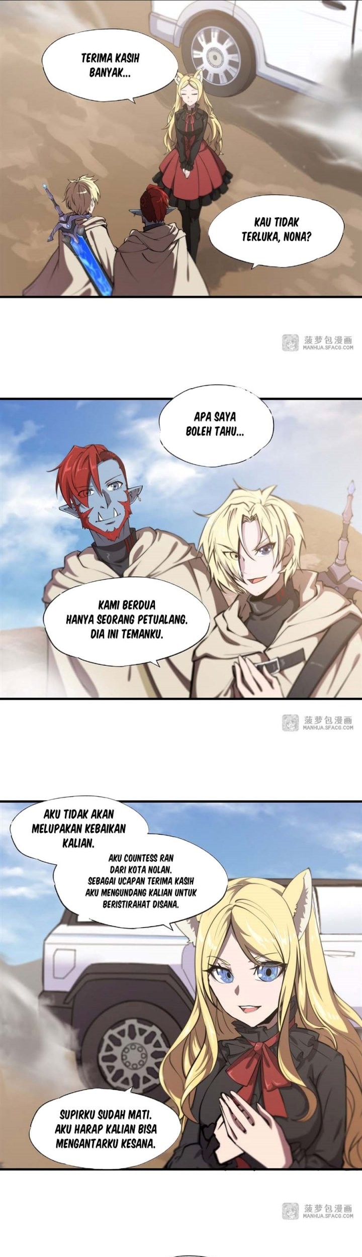 The Blood Princess And The Knight Chapter 190 - halaman 5