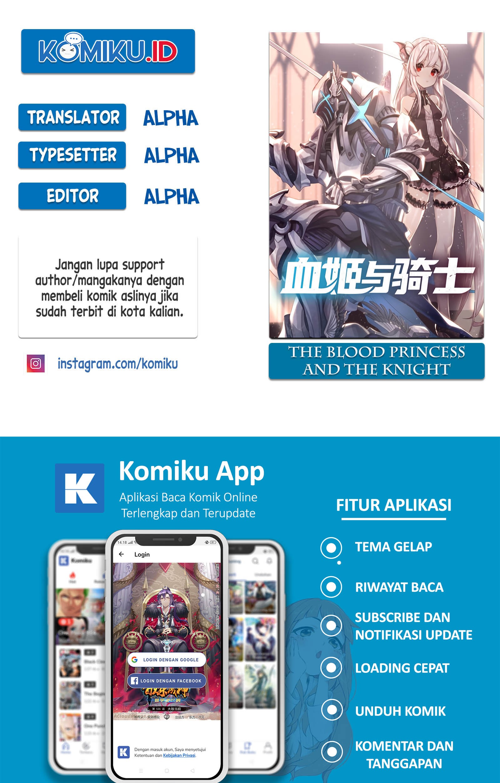 The Blood Princess And The Knight Chapter 21 - halaman 1