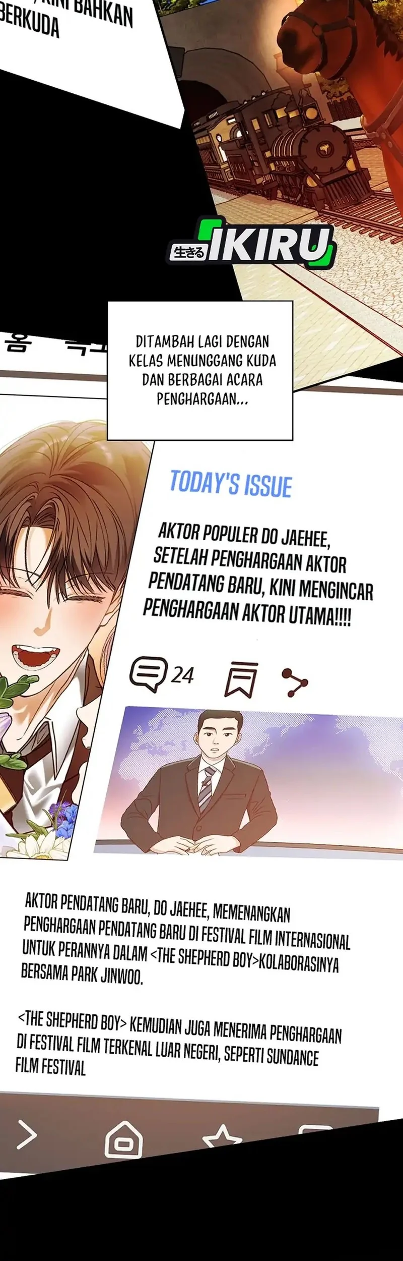 The Book-Eating Actor Chapter 47 - halaman 19