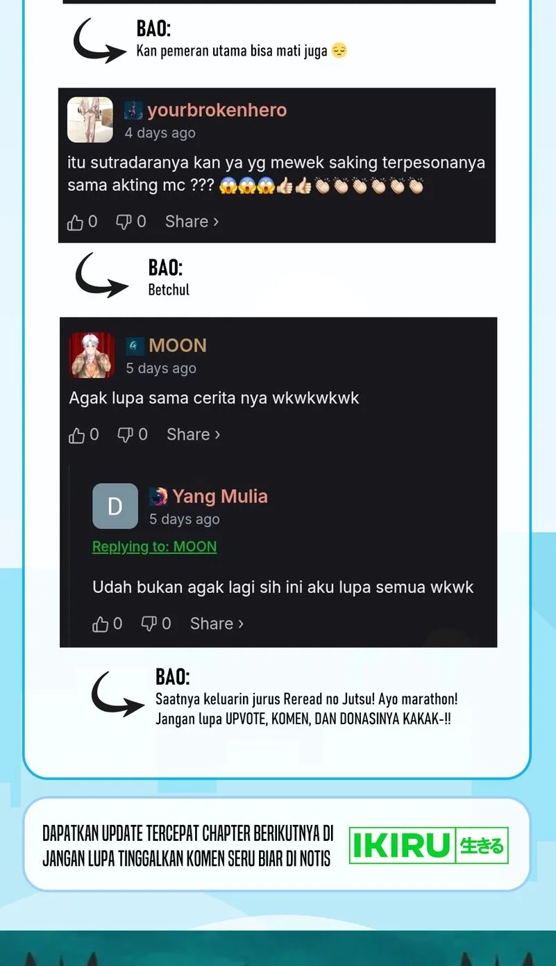 The Book-Eating Actor Chapter 50 - halaman 65