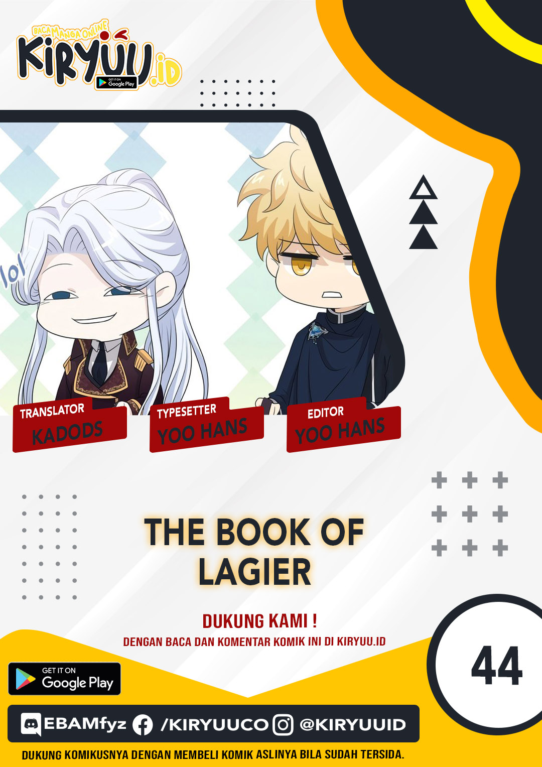 The Book of Lagier Chapter 44 - halaman 1